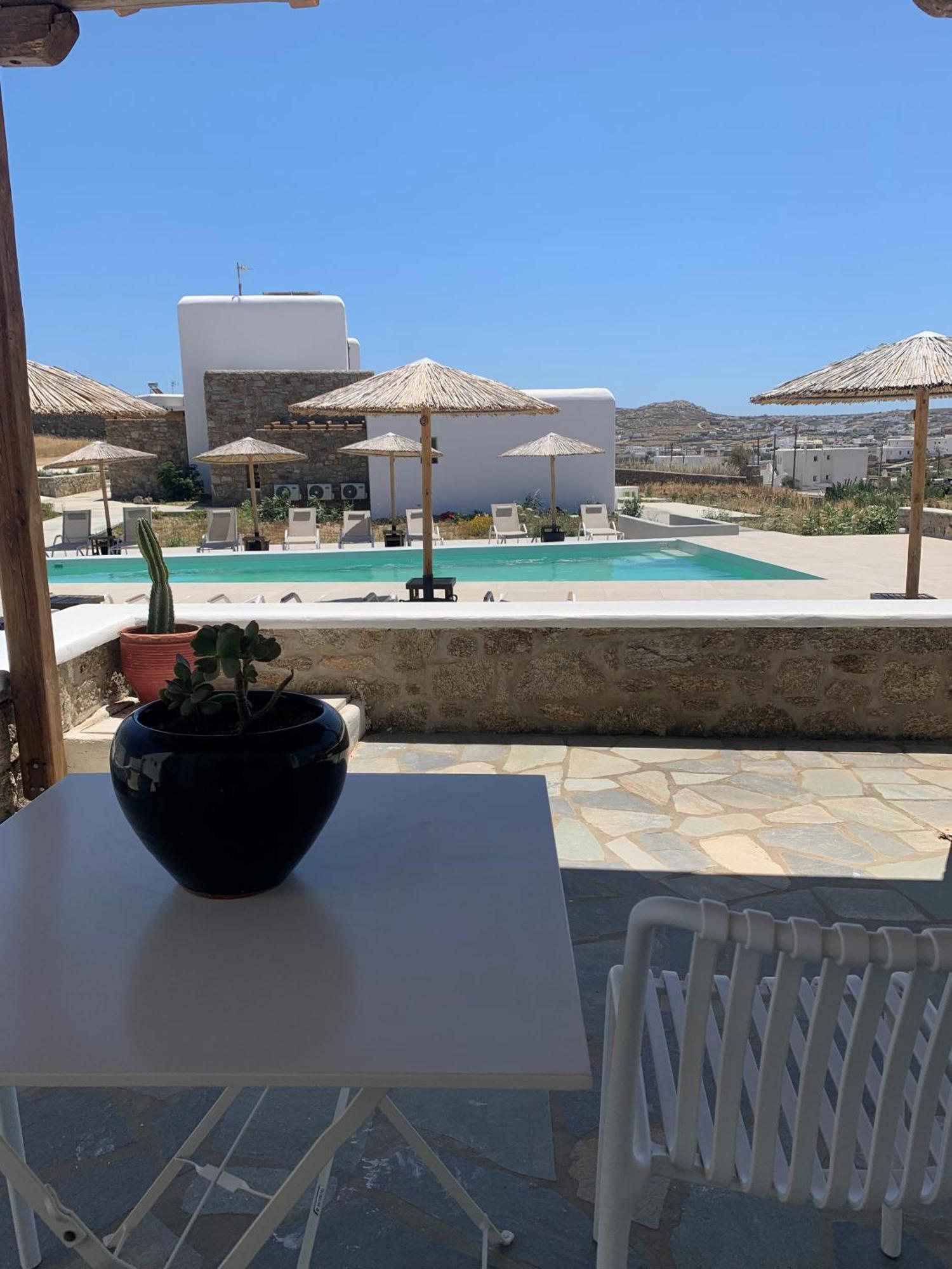Alirene Mykonos Hotel Panormos  Bagian luar foto